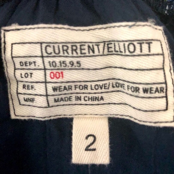 Current/Elliott The Ruffle Off-the-Shoulder Shirt - Picture 10 of 14